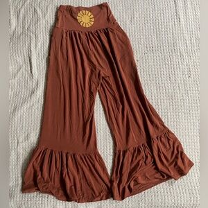 Purusha People sun print flowy pants, size XS